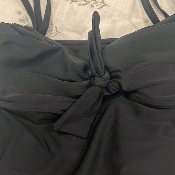 Swimsuits for All black underwire tankini - Picture 2 of 7